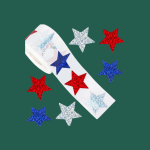 Glitter Star Stickers