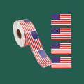 American Flag Stickers