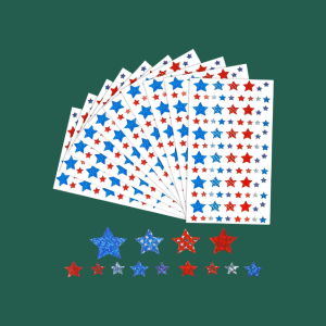 Glitter Star Stickers