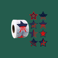 Patriotic Flag Stickers