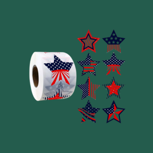 Patriotic Flag Stickers