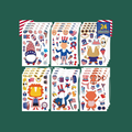 4th July Face Stickers