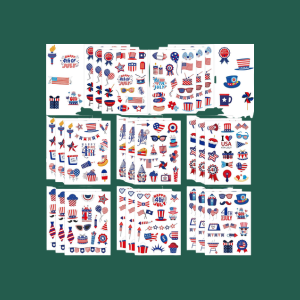 Patriotic Sticker Set