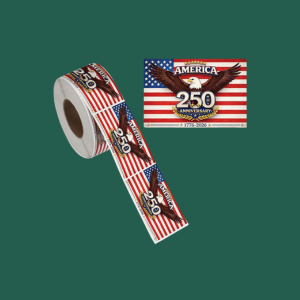 Patriotic Flag Stickers